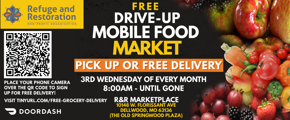 The Mobile Food Market is now offering free delivery powered by DoorDash!