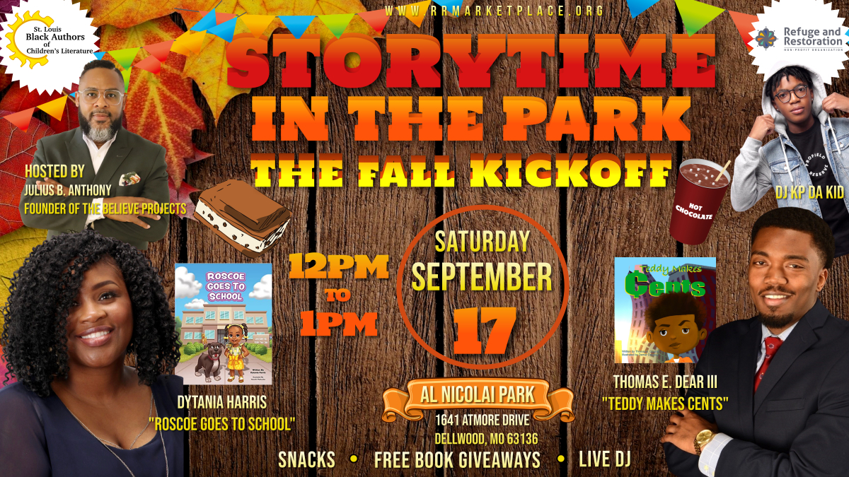 Storytime in the Park: THE FALL KICKOFF